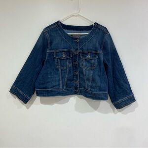 Torrid stretchy denim jacket